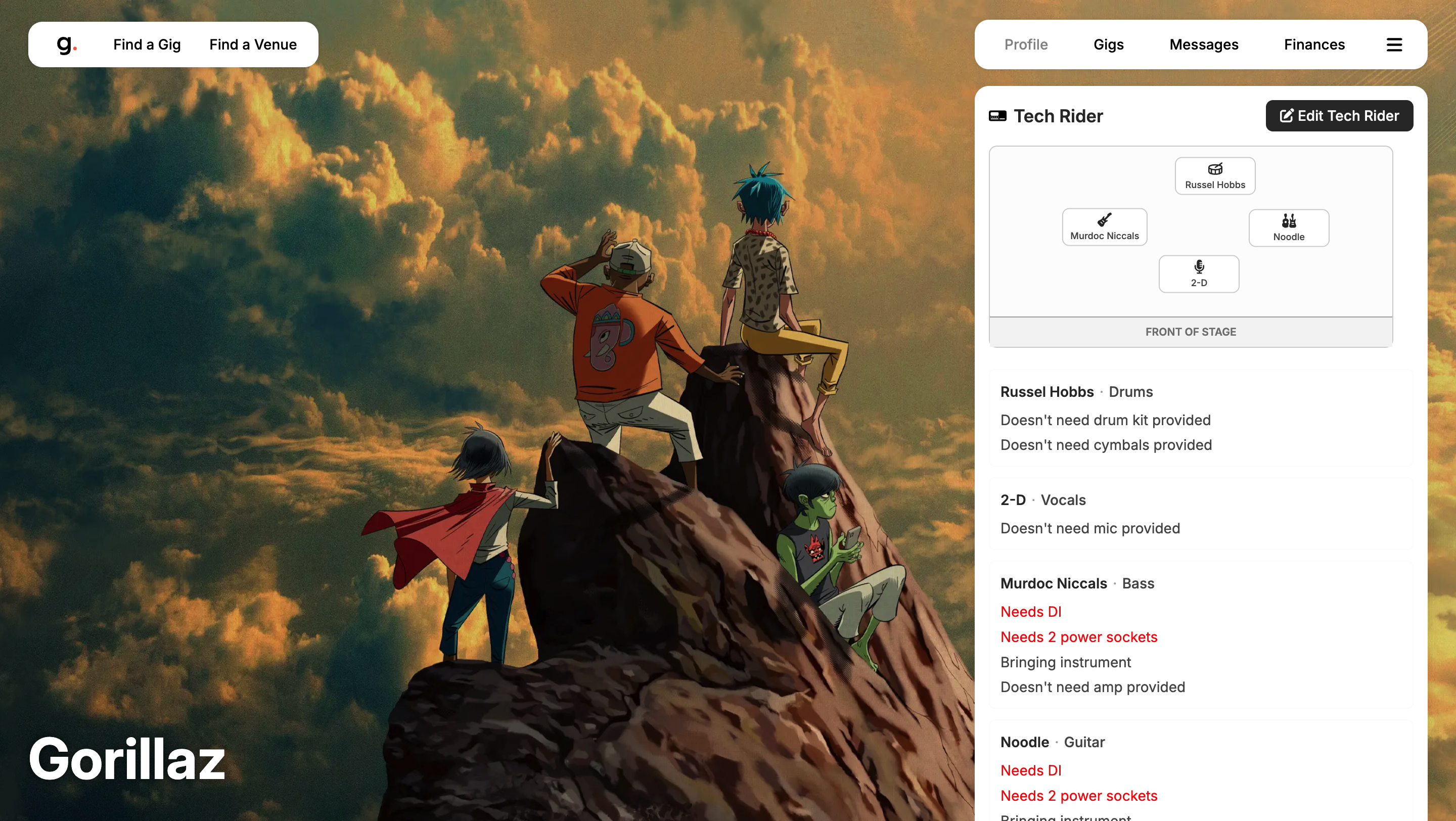 Gigin Music — Book & Discover Live Musicians, Bands & DJs